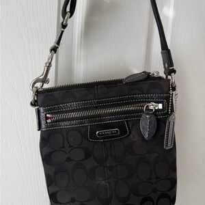 Coach Signature Black Crossbody Bag